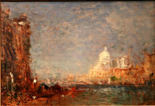 Venise, Notre-Dame de la Salute, , Félix Ziem