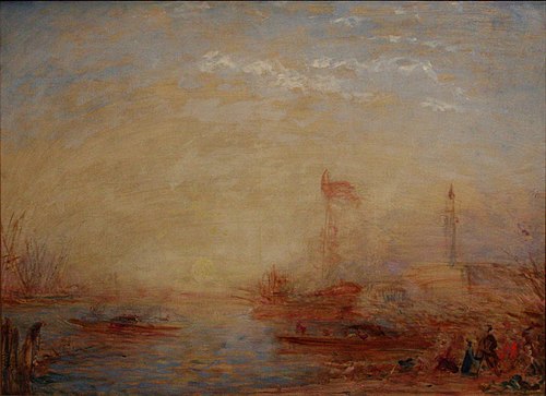 Vue de Venise ou Bucentaure, , Félix Ziem