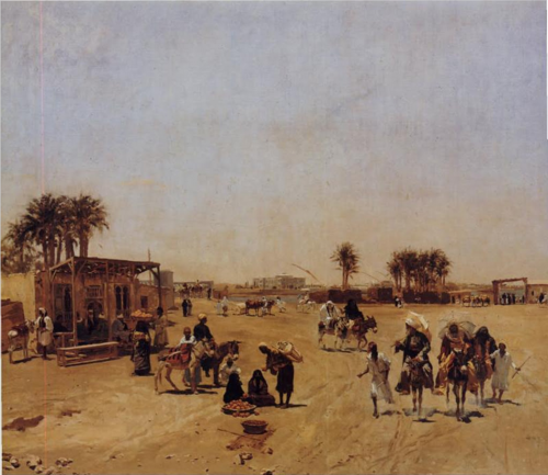 Panorama du Caire, 1881, Émile Wauters