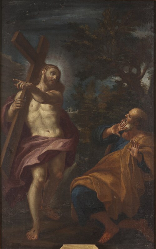 Domine, Quo Vadis?, 1750, Marco Benefial