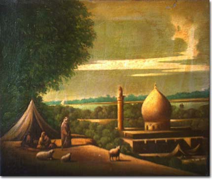 View in Baghdad, 1915, Abdul Qadir Al Rassam