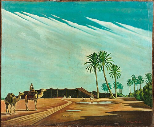 منظر من البادية, 1944, Abdul Qadir Al Rassam