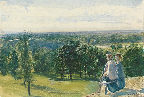 In Richmond Park, 1869, John William Inchbold
