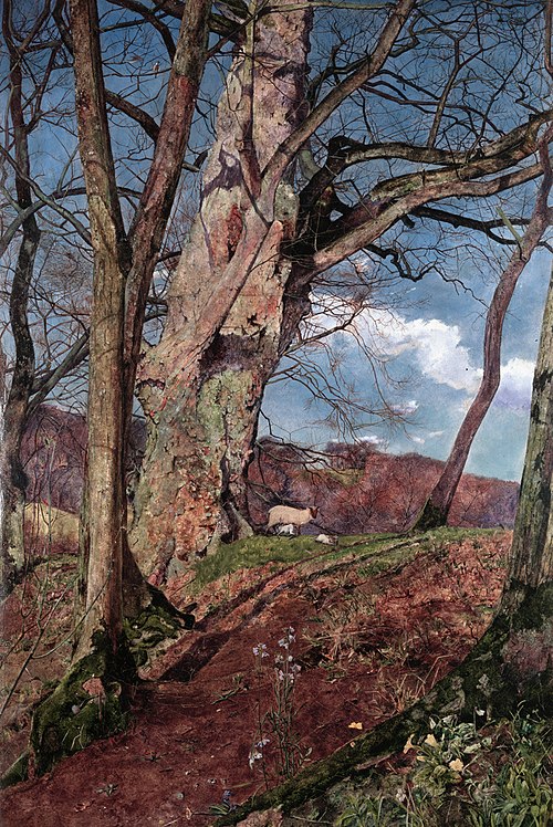A Study, in March, 1855, John William Inchbold