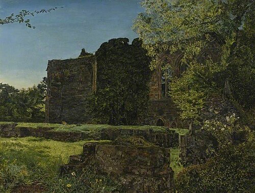 Bolton Abbey, 1853, John William Inchbold