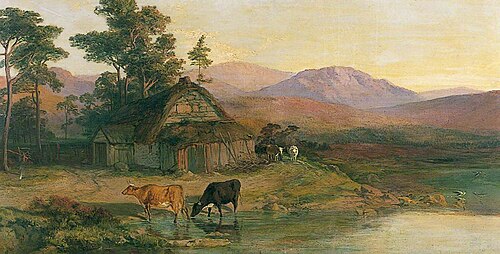 Glen Clunie, Braemar, Aberdeen, 1853, Henry Moore