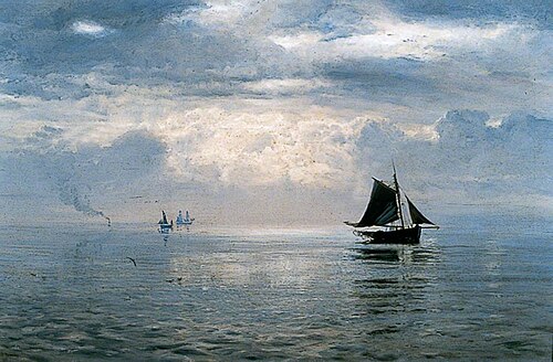 Calm before a Storm, 1883, Henry Moore