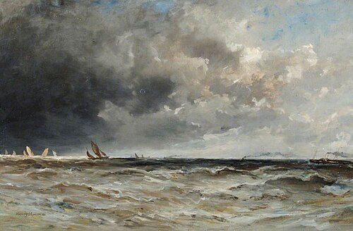 Coming Storm, 1881, Henry Moore