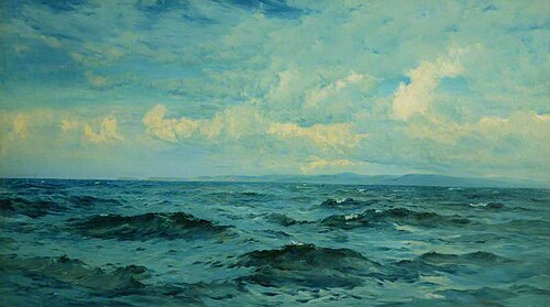 Mount's Bay: Early Morning – Summer, 1886, Henry Moore