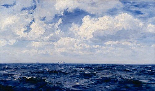 Summer Breeze in the Channel, 1893, Henry Moore