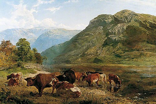 Gowbarrow Park, Ullswater, 1850, Henry Moore