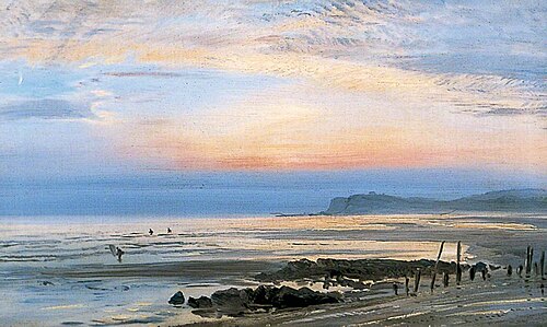 Coastal Scene with Shrimpers, , Henry Moore