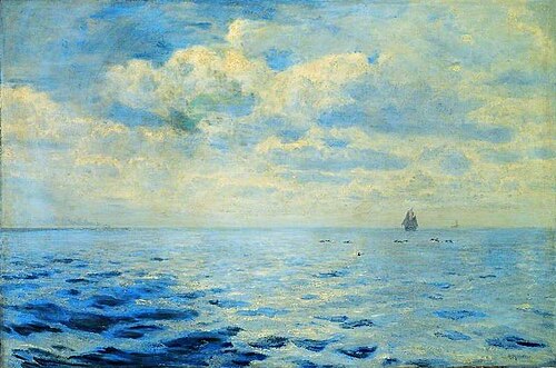 A Calm Sea, , Henry Moore