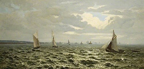 Off Leigh-on-Sea, Essex, , Henry Moore
