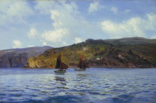 Catspaws off the Land, 1885, Henry Moore