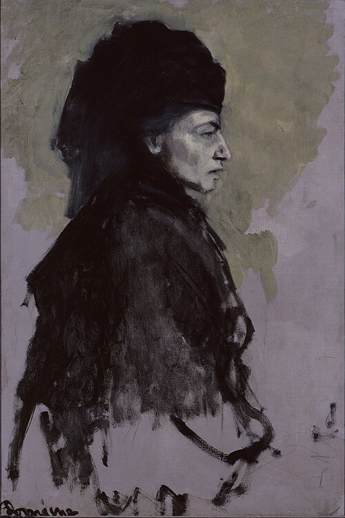 Dame en Deuil, 1910, Romaine Brooks