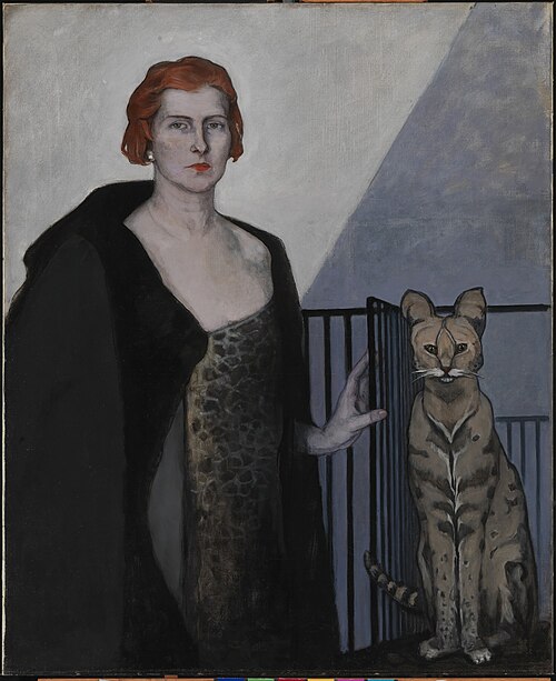 La Baronne Emile D'Erlanger, 1924, Romaine Brooks