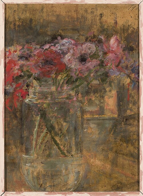 Flowers – Anemones, 1901, Olga Boznańska