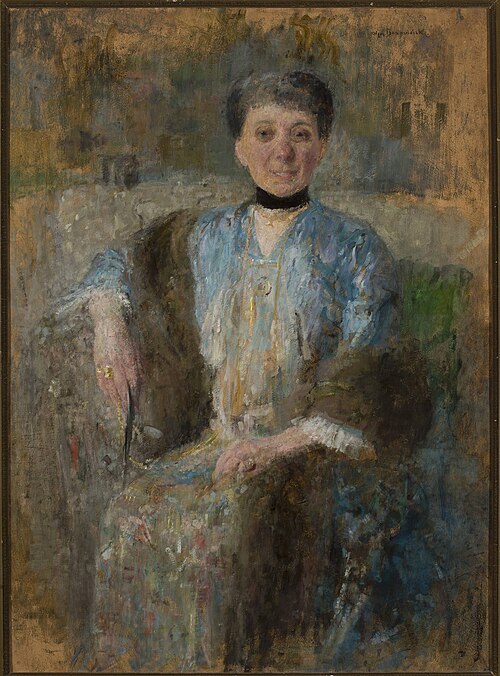 Portrait of Maria Morzycka, 1913, Olga Boznańska