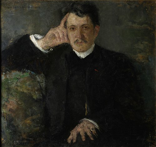 Portrait of August Radwan, pianist, 1906, Olga Boznańska