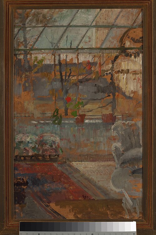 Studio interior, 1913, Olga Boznańska