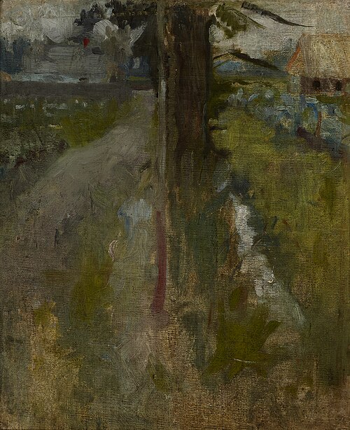 Landscape Motif, 1890, Olga Boznańska