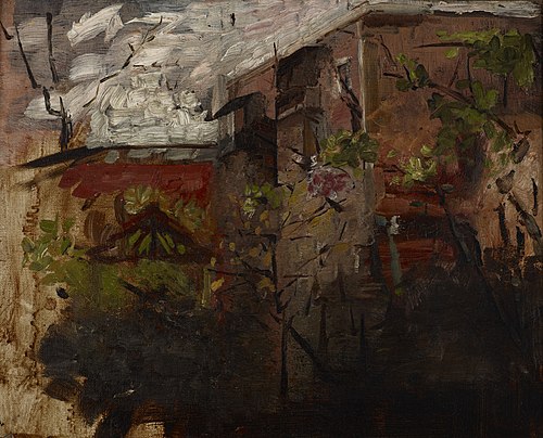 Buildings II, 1885, Olga Boznańska
