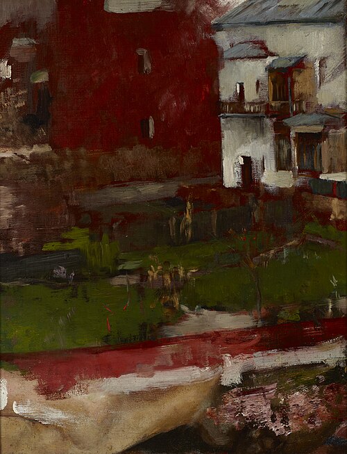 Town Buildings I, 1885, Olga Boznańska