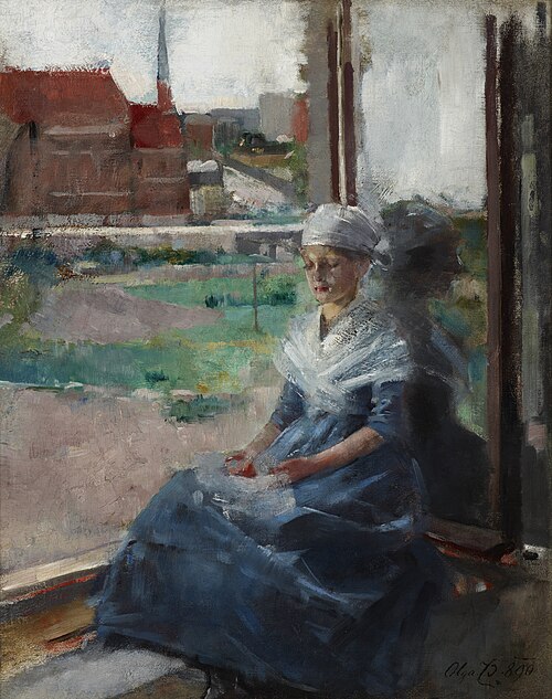Breton Woman (Version II), 1890, Olga Boznańska