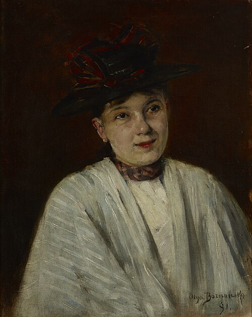 Joyful Baśka, 1891, Olga Boznańska