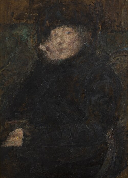 Portrait of Anna Ginzberg, 1900, Olga Boznańska