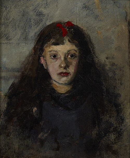 Portrait of a Girl – Zofia Sokołowska, 1900, Olga Boznańska