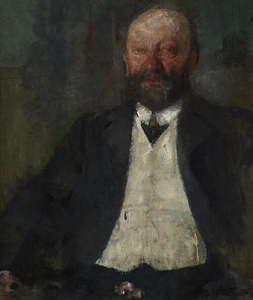 Portrait of Adam Nowina Boznański, Artist's Father, 1903, Olga Boznańska
