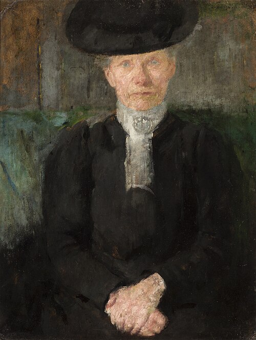Portrait of Miss Deuringer, 1900, Olga Boznańska