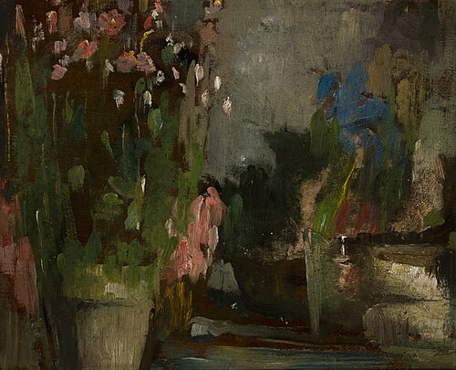 Flowers on a Terrace, 1903, Olga Boznańska