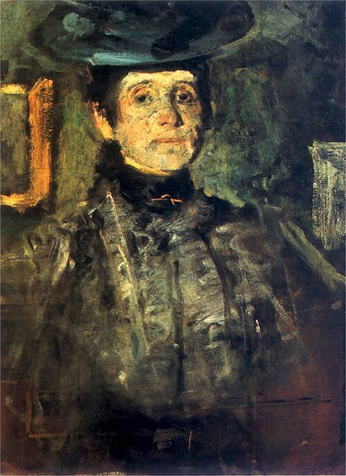 Self-Portrait, , Olga Boznańska