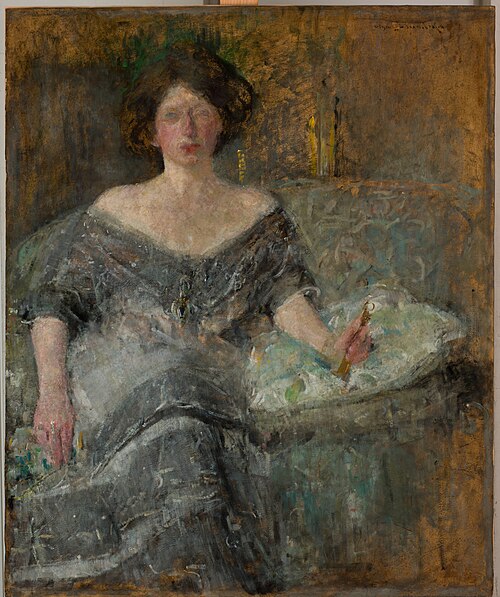 Portrait of Elza Krauze, 1912, Olga Boznańska