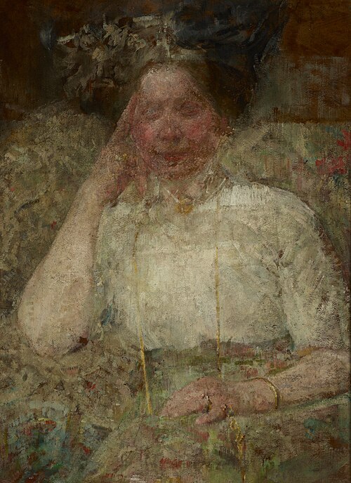 Portrait of a Woman, 1915, Olga Boznańska