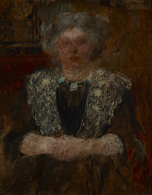 Portrait of a Woman, 1923, Olga Boznańska