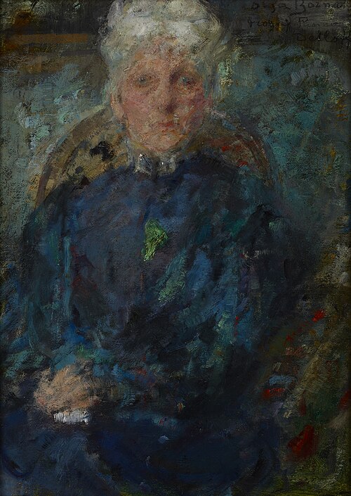 Portrait of Łucja Detloff, 1917, Olga Boznańska