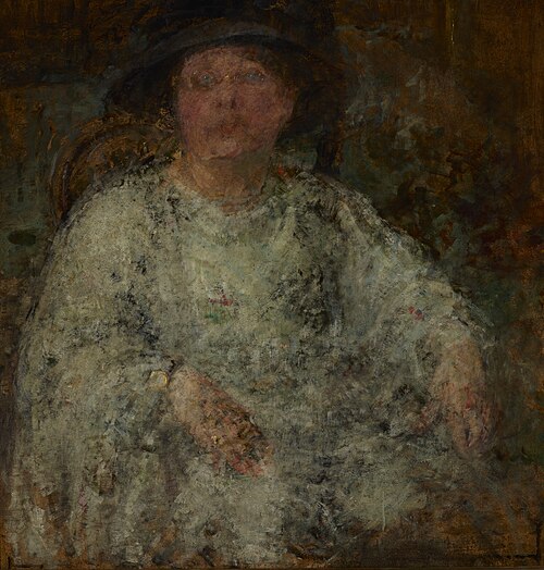 Portrait of a Lady with Glasses, 1922, Olga Boznańska