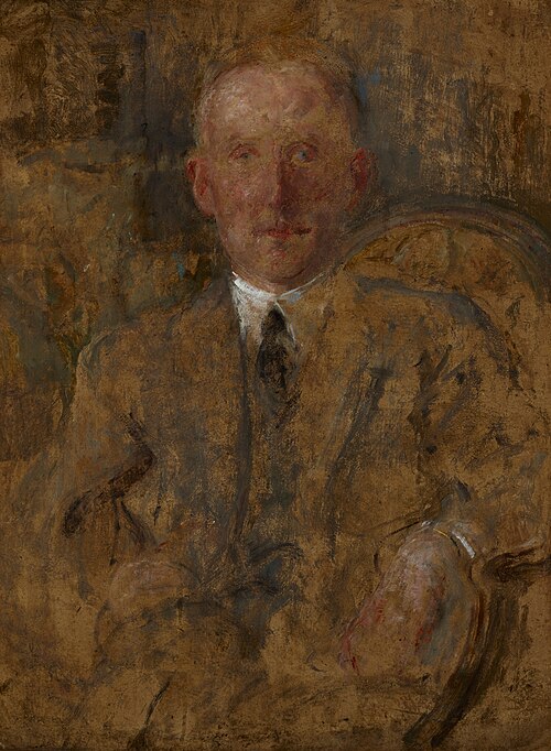 Portrait of Emeryk Hutten-Czapski, 1930, Olga Boznańska
