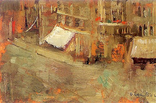 Plac de Ternes w Paryżu, 1903, Olga Boznańska