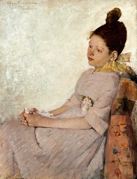 Zadumana dziewczynka, 1889, Olga Boznańska