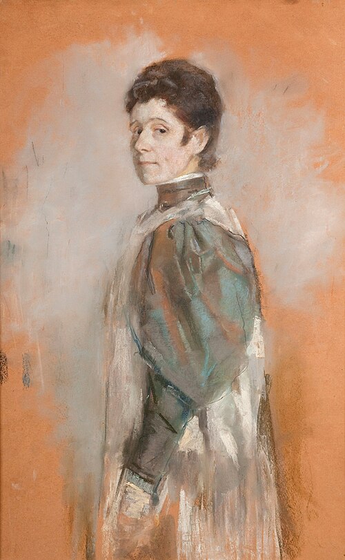Selbstporträt, 1898, Olga Boznańska