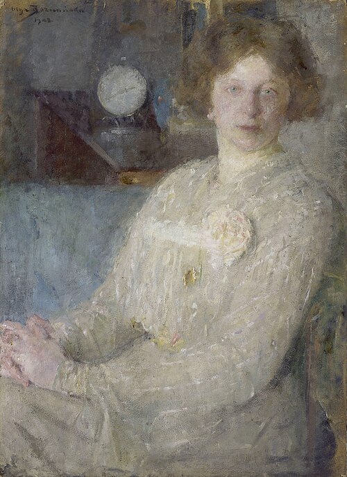 Portrait of a young lady, 1903, Olga Boznańska