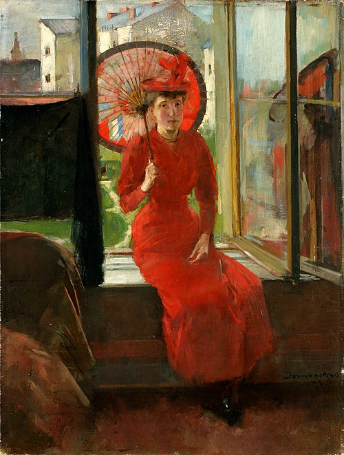 Autoportrait, 1892, Olga Boznańska