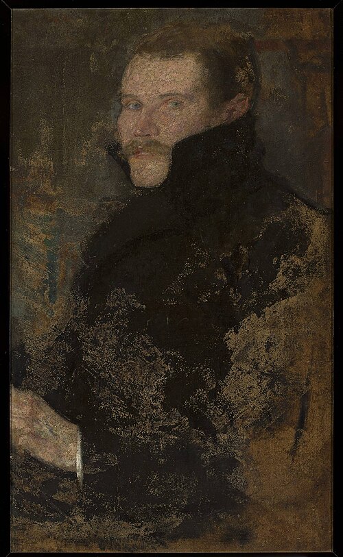 Portrait of Kazimierz Wize., 1905, Olga Boznańska