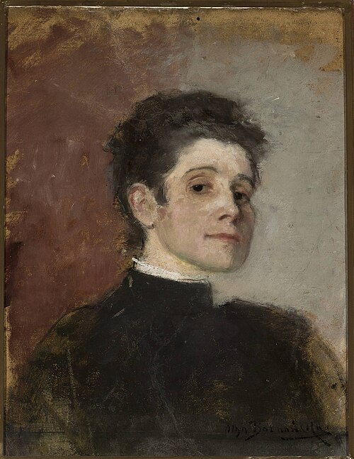 Self-portrait, 1896, Olga Boznańska