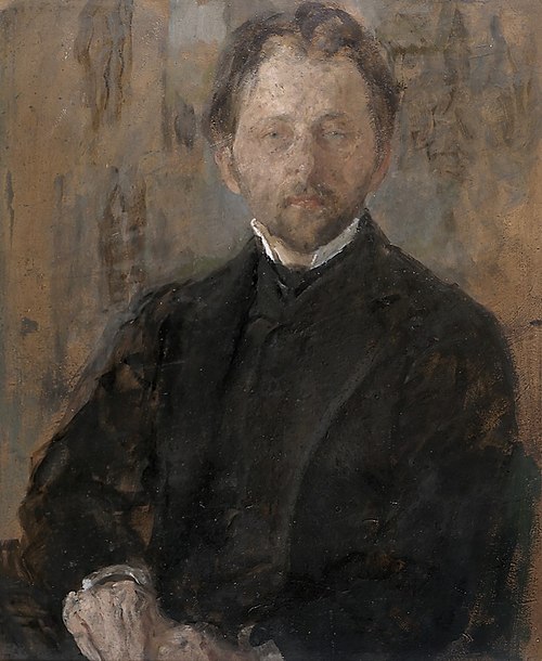 Portrait of the sculptor Jan Szczepkowski, 1906, Olga Boznańska